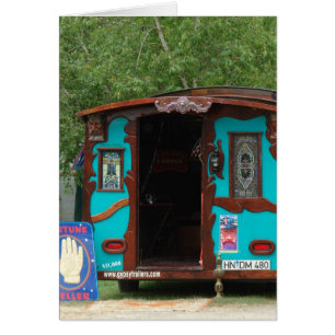 Sinti und Roma-Wohnwagen