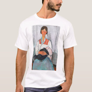 Sinti und Roma Woman mit Baby, Modigliani T-Shirt