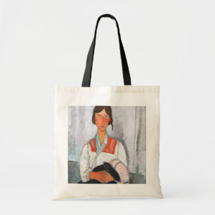 Sinti und Roma Woman mit Baby, Modigliani Tragetasche