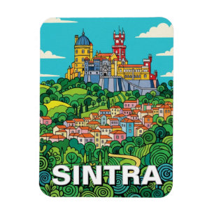 Sintra Portugal Reise Magnet