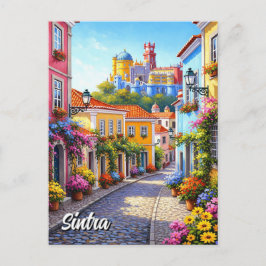 Sintra Portugal Travel Postkarte