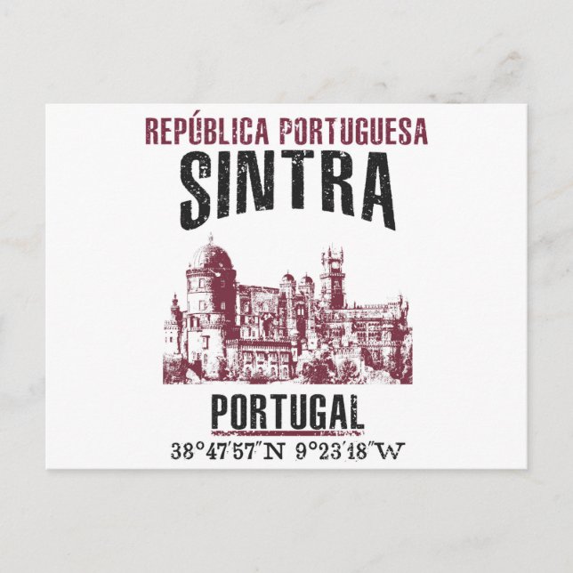 Sintra Postkarte (Vorderseite)