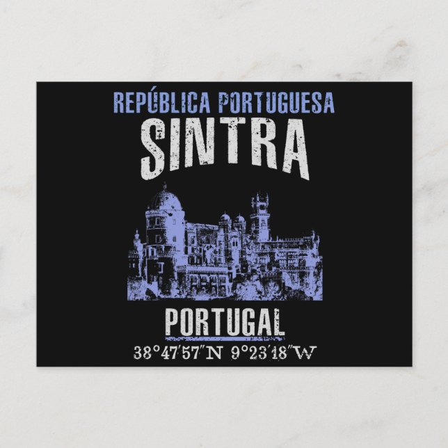 Sintra Postkarte (Vorderseite)