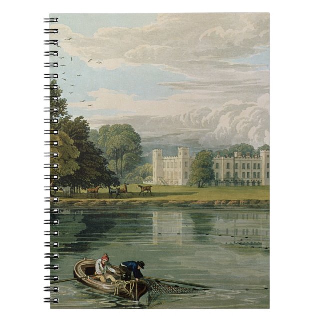 Sion Haus, graviert von Robert Havell (1769-1832) Notizblock (Vorderseite)