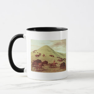 Sioux-amerikanischer Ureinwohner, der Büffel, 1835 Tasse