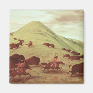 Sioux-amerikanischer Ureinwohner, der Büffel, 183 Magnet