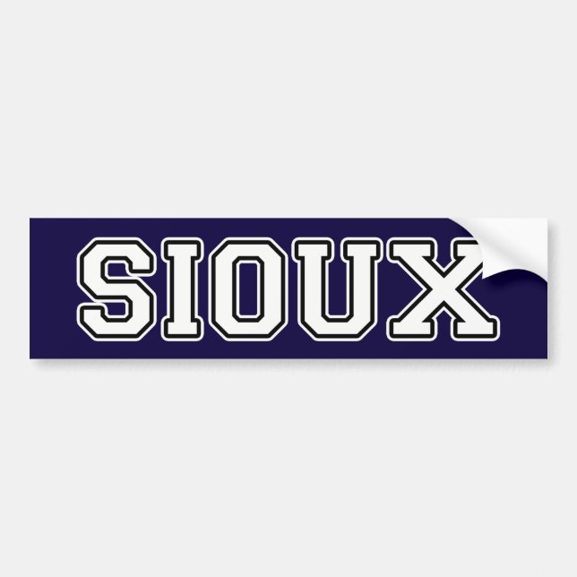 Sioux Autoaufkleber (Vorne)