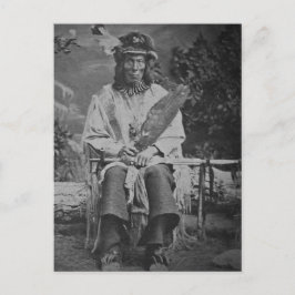 Sioux Chief Medicine Bear Vintag Postkarte