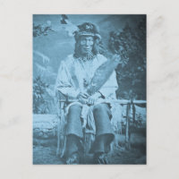 Sioux Chief Medicine Bear Vintag Stereoview