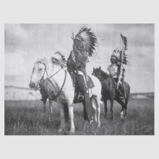 Sioux Chiefs, 1905 Seidenpapier