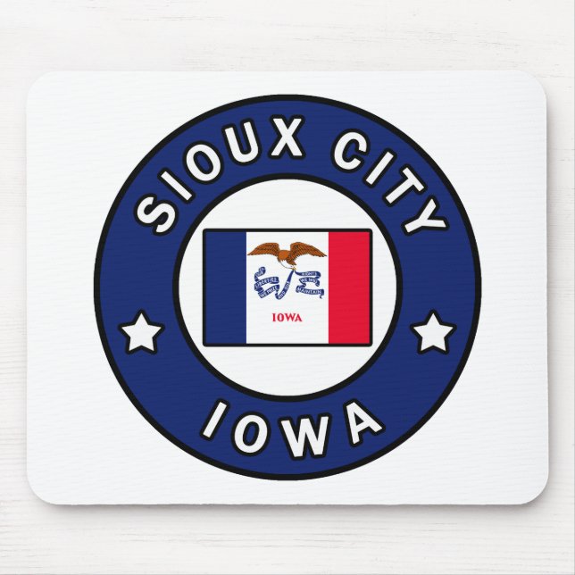 Sioux City Iowa Mousepad (Vorne)