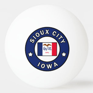Sioux City Iowa Tischtennisball