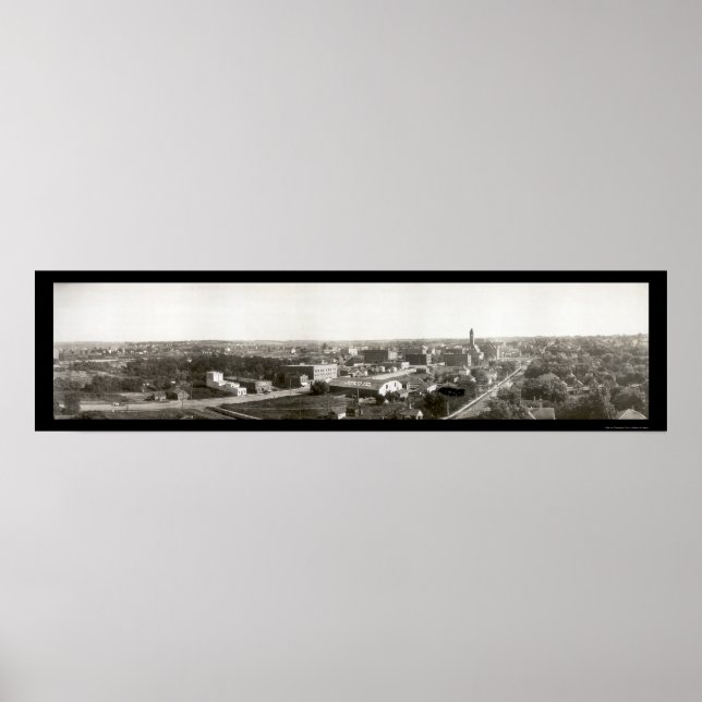 Sioux Falls, SD Foto 1907 Poster (Vorne)
