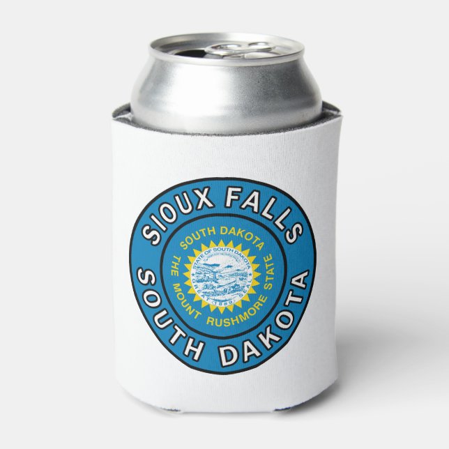 Sioux Falls South Dakota Dosenkühler (Kanne Vorderseite)