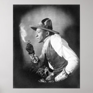 Sioux Indian, 1908. Vintages Foto Poster