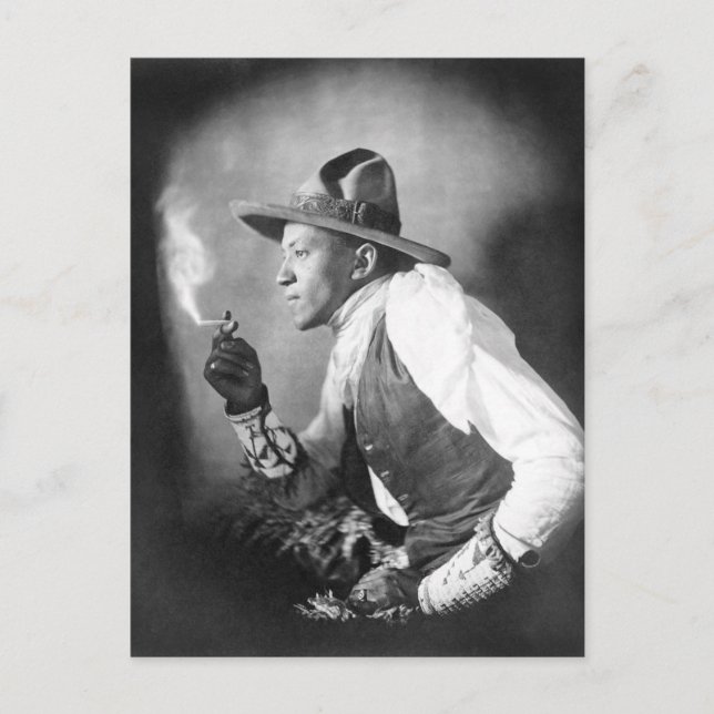 Sioux-Indianer, 1908 Postkarte (Vorderseite)