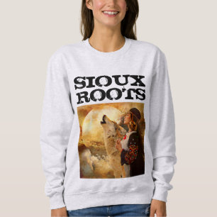 SIOUX ROOTS LADIES FRAUEN SWEATSHIRTS T - SHIRT