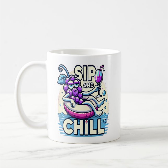 Sip and Chill Kaffeetasse (Links)