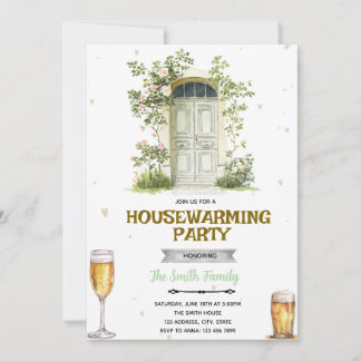 Sip and See Housewarming Invitation Einladung