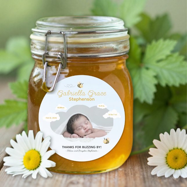 Sip and See Our Babee  Runder Aufkleber (Von Creator hochgeladen)