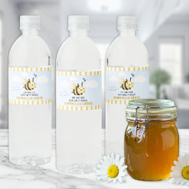 Sip and See Our Sweet Babee Water Bottle Label
