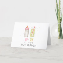 Sip and See, Welcome Baby Girl, New Baby Party
