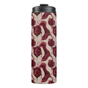 "Sip Happens: Faces in a Glass" Thermosbecher