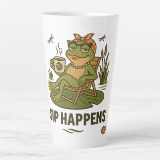 Sip Happy - Frog Sass café Mug