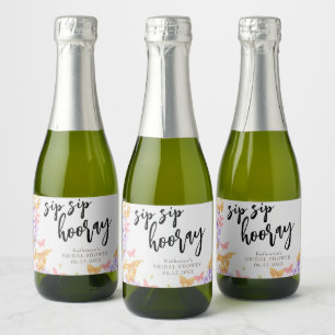 Sip Hooray Boho Butterfly Botanisches Brautparty