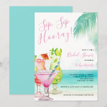 Sip Hooray Tropical Cocktails Brautparty