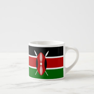 Sip in Kenya Style! Patriotisch Espressotasse