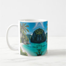 "Sip in Paradies: Flucht aus der tropischen Tasse 