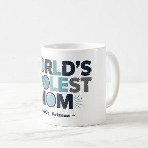 Sip Like the World's Coolste Mama - Personalisiert Kaffeetasse