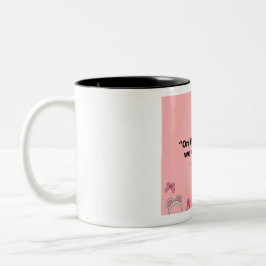 "Sip Sass, Bleibe beschäftigt zu sein, Ikonisch zu Zweifarbige Tasse