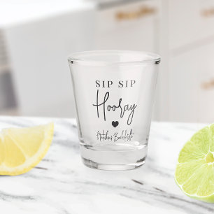 Sip Sip Hooray Junggeselinnen-Abschied Schnapsglas