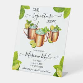 Sip, Sip Hooray Moskau Mule Signature Drink Rezept Sockelschild