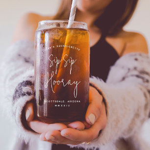 Sip Sip Hooray Personnalisé Bachelorette Party