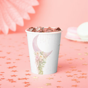 Sip Sparkle Wiederholen Mond & Sterne Partybecher Pappbecher