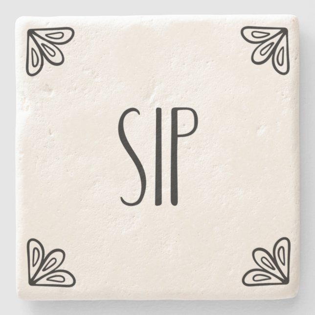 SIP - Stone-Untersetzer Steinuntersetzer (Vorderseite)