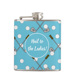 Sip & Swing – Light Blue Golf Club Flask Flachmann