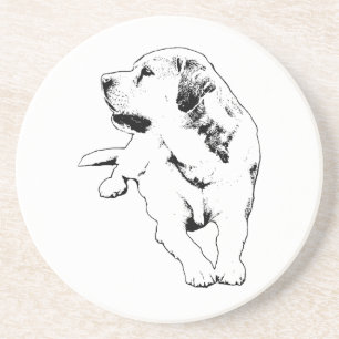 Sip Watch Retriever Getränkeuntersetzer
