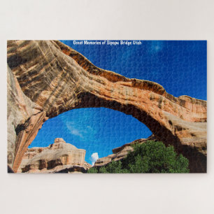 Sipapu Brücke Utah. Jigsaw Puzzle