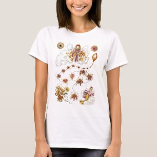Siphonophorae Ernst Haeckel Fine Art T-Shirt