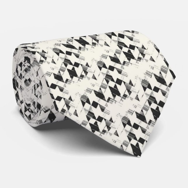 Sipmlist-Keffiyeh Krawatte (Gerollt)