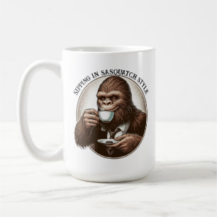 Sippen im Sasquatch-Stil Kaffeetasse