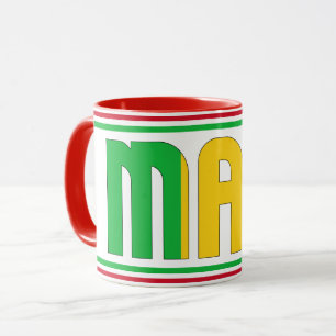 Sippin' mit Mali Patriotic-Kaffee Tasse