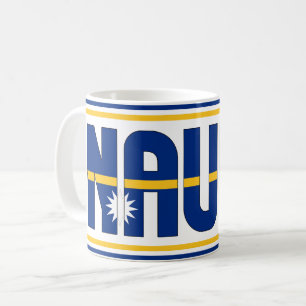 Sippin' mit Nauru Patriotic Kaffeetasse
