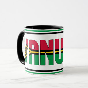 Sippin' mit Vanuatu Patriotic-Kaffee Tasse