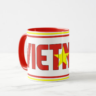 Sippin' mit Vietnam Patriotischer Kaffee Tasse