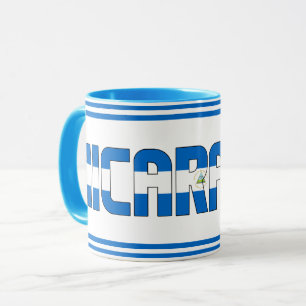 "Sippin' with Nicaragua" Mug de café patriotique